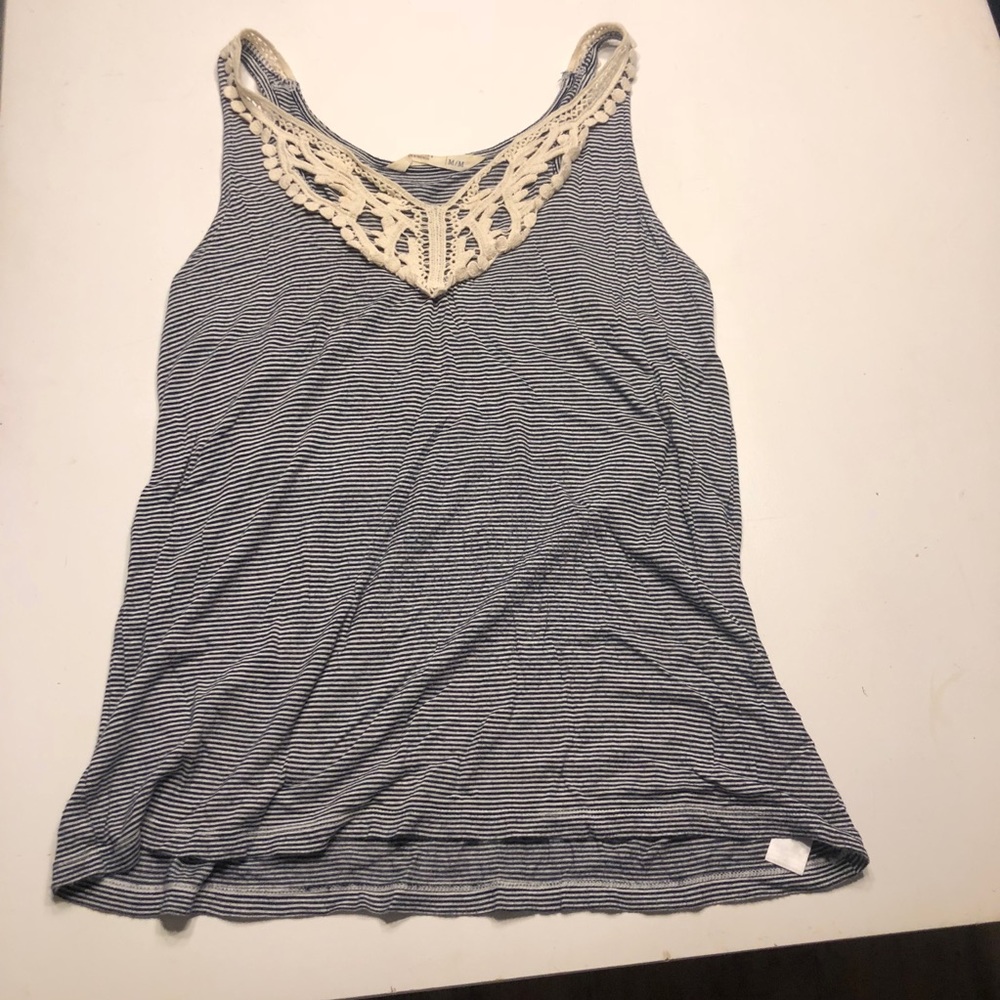 Stripped tank top